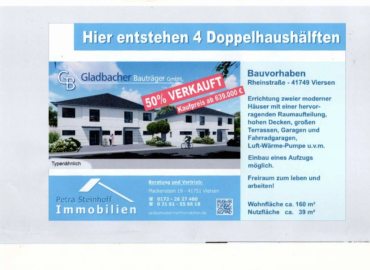 Aktionshaus ! KFW55 Neubau VIE. Süchteln Stadtvilla incl. Grdst. Schlüsselfertig ! KFW Förderung Aktionshaus ! KFW55 Neubau VIE. Süchteln Stadtvilla incl. Grdst. Schlüsselfertig ! KFW Förderung
